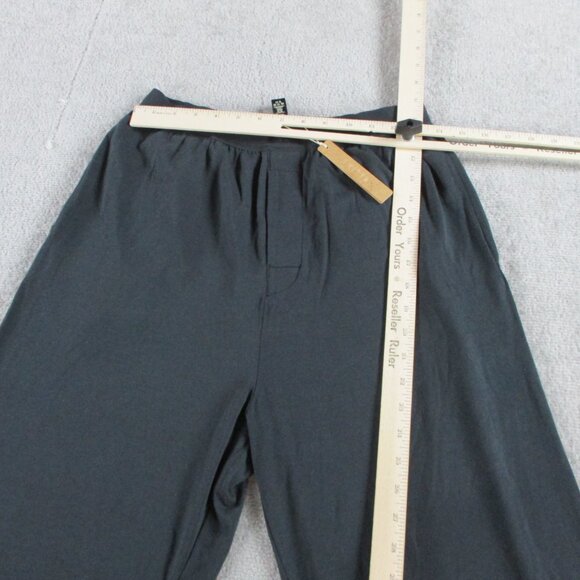 SKIMS Boyfriend Loose Pants Womens Medium Onyx Black Stretch Casual NWT NEW - Picture 6 of 13